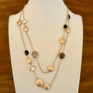 stella & dot | Monterey Necklace | Gold | 37” Adjustable